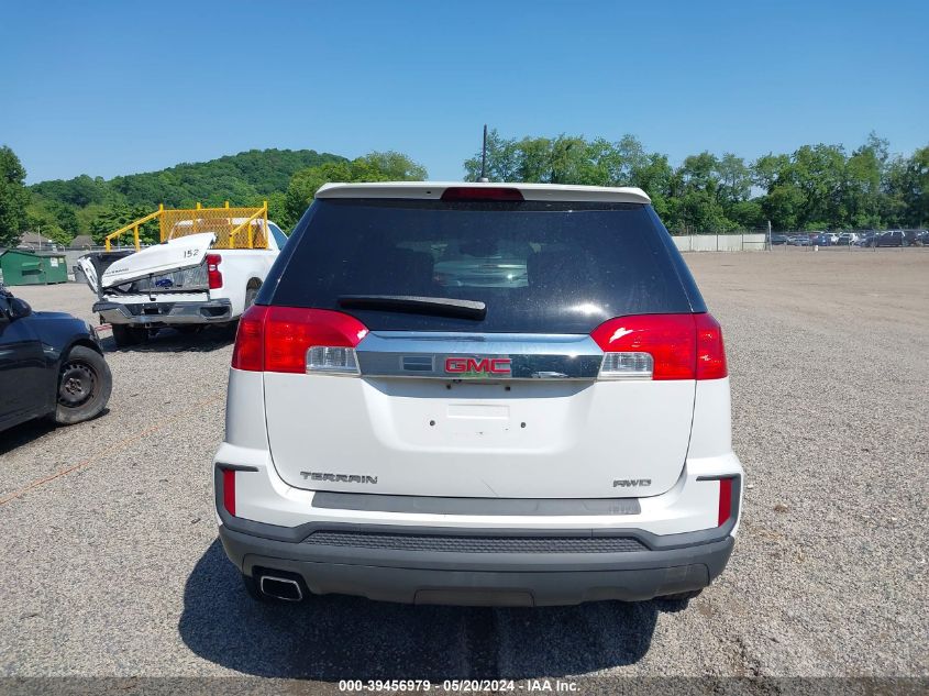 2016 GMC Terrain Sle-1 VIN: 2GKFLSEK7G6318582 Lot: 39456979