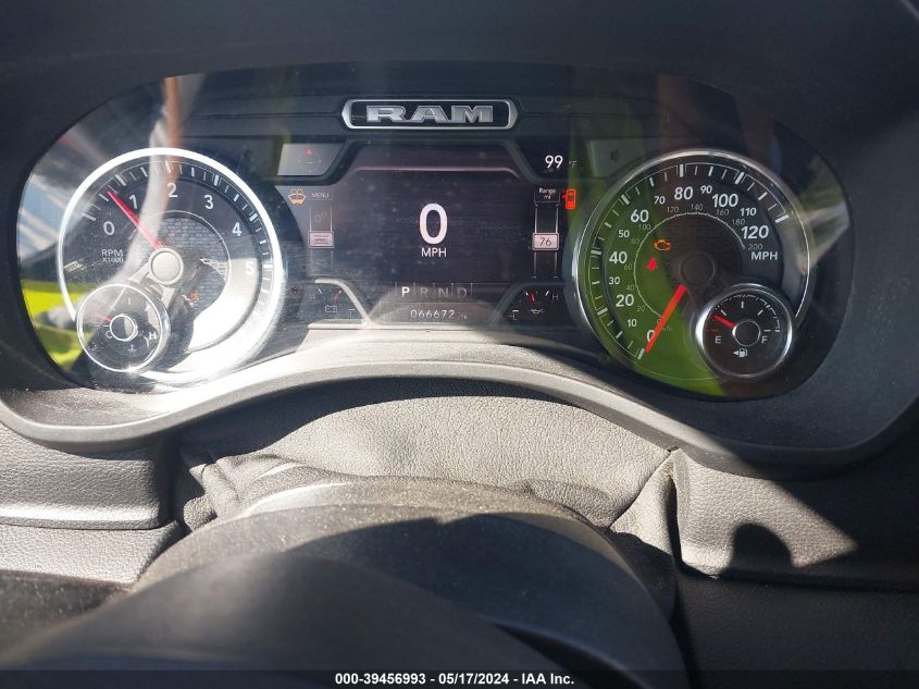 2021 Ram 1500 Big Horn 4X4 6'4 Box VIN: 1C6SRFMTXMN738782 Lot: 39456993