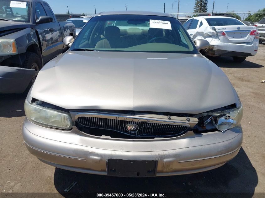 2000 Buick Century Custom VIN: 2G4WS52J6Y1167496 Lot: 39457000