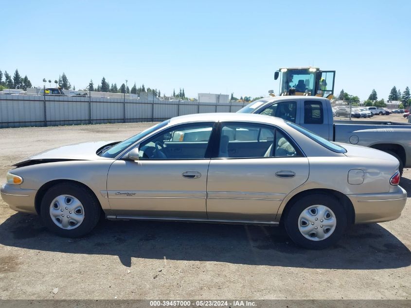 2000 Buick Century Custom VIN: 2G4WS52J6Y1167496 Lot: 39457000