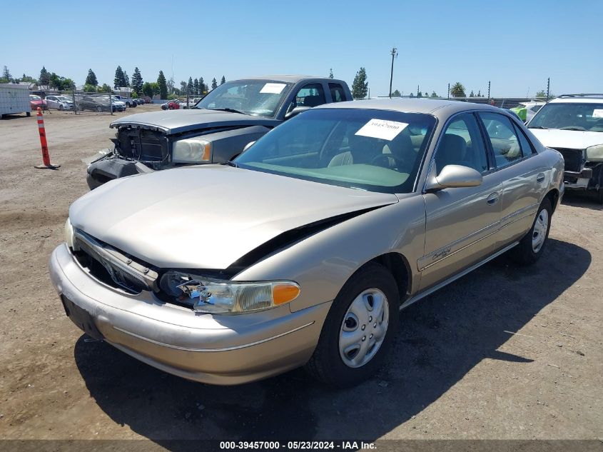 2000 Buick Century Custom VIN: 2G4WS52J6Y1167496 Lot: 39457000