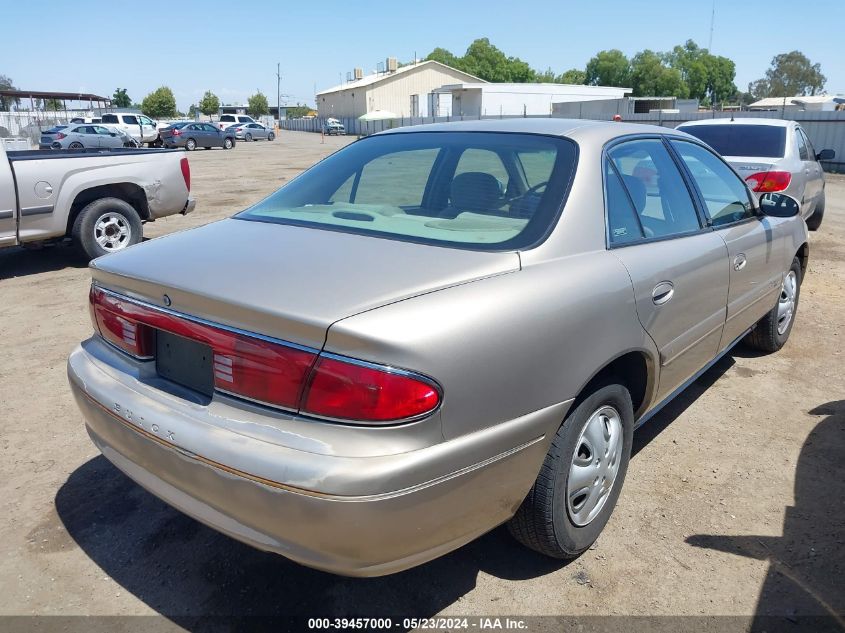 2000 Buick Century Custom VIN: 2G4WS52J6Y1167496 Lot: 39457000