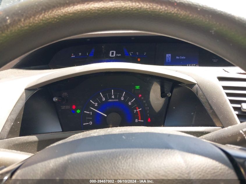 2012 Honda Civic Lx VIN: 19XFB2F56CE017044 Lot: 39457002