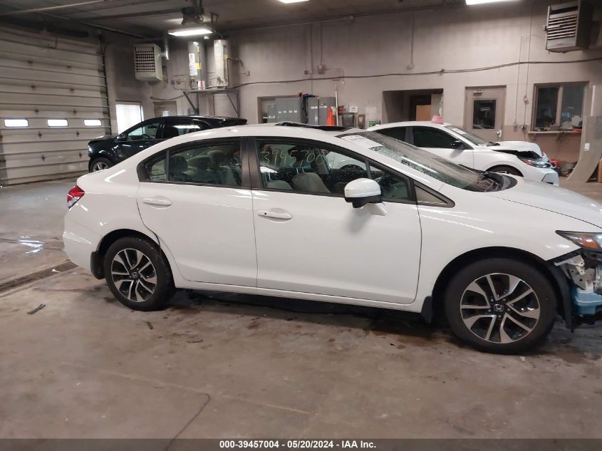 2014 Honda Civic Ex VIN: 2HGFB2F81EH545402 Lot: 39457004