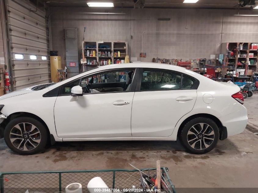 2014 Honda Civic Ex VIN: 2HGFB2F81EH545402 Lot: 39457004