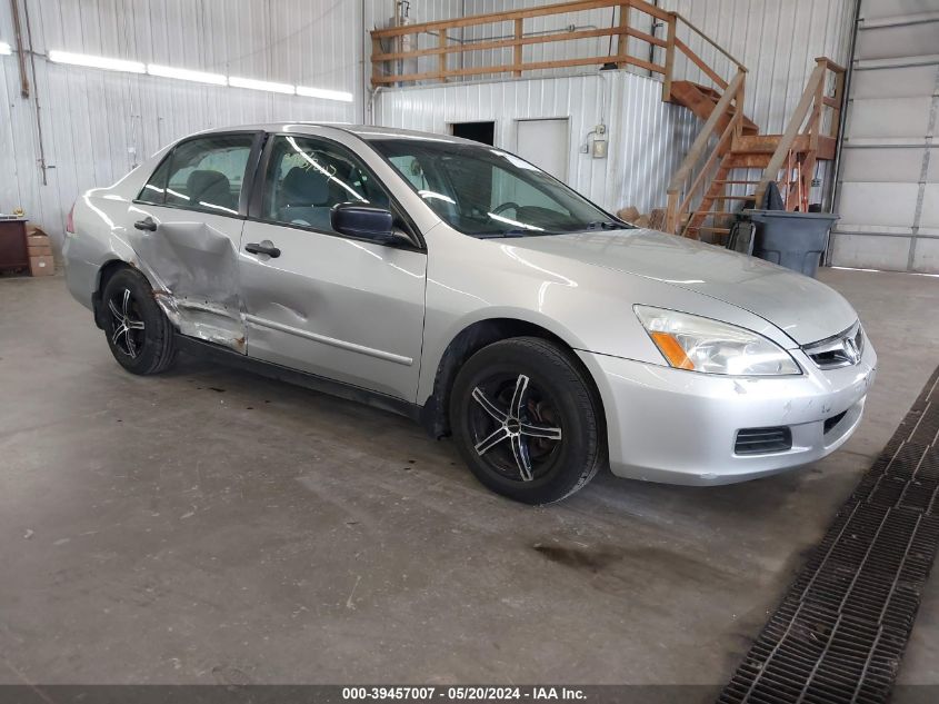 2007 Honda Accord Value VIN: 1HGCM55187A017974 Lot: 39457007