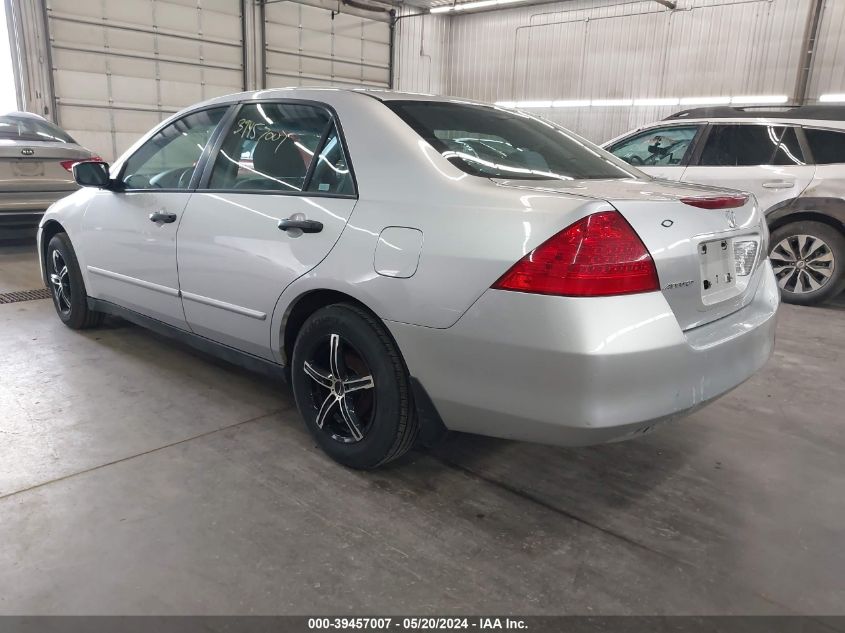 2007 Honda Accord Value VIN: 1HGCM55187A017974 Lot: 39457007