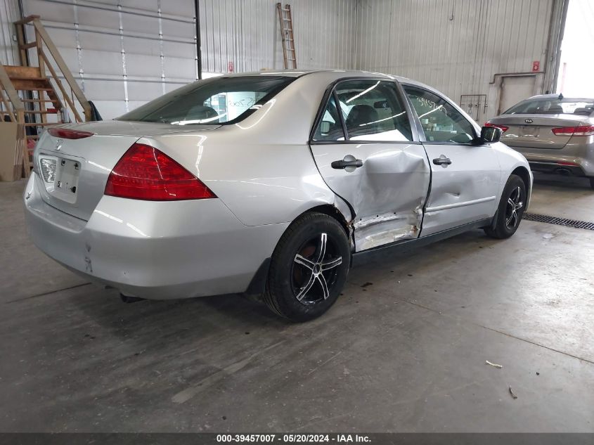 2007 Honda Accord Value VIN: 1HGCM55187A017974 Lot: 39457007