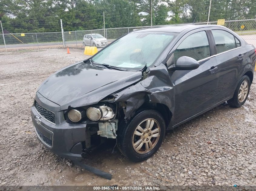 2012 Chevrolet Sonic 2Lt VIN: 1G1JC5SH4C4165406 Lot: 39457014