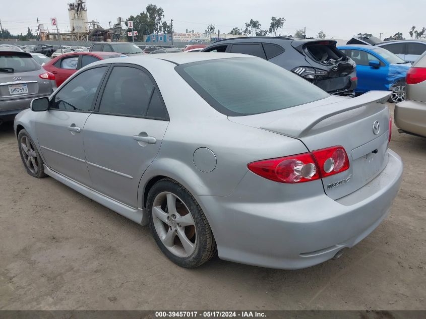 2003 Mazda Mazda6 S VIN: 1YVHP80D435M14478 Lot: 39457017