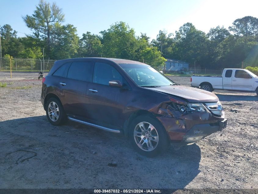 2009 Acura Mdx VIN: 2HNYD28269H518741 Lot: 39457032