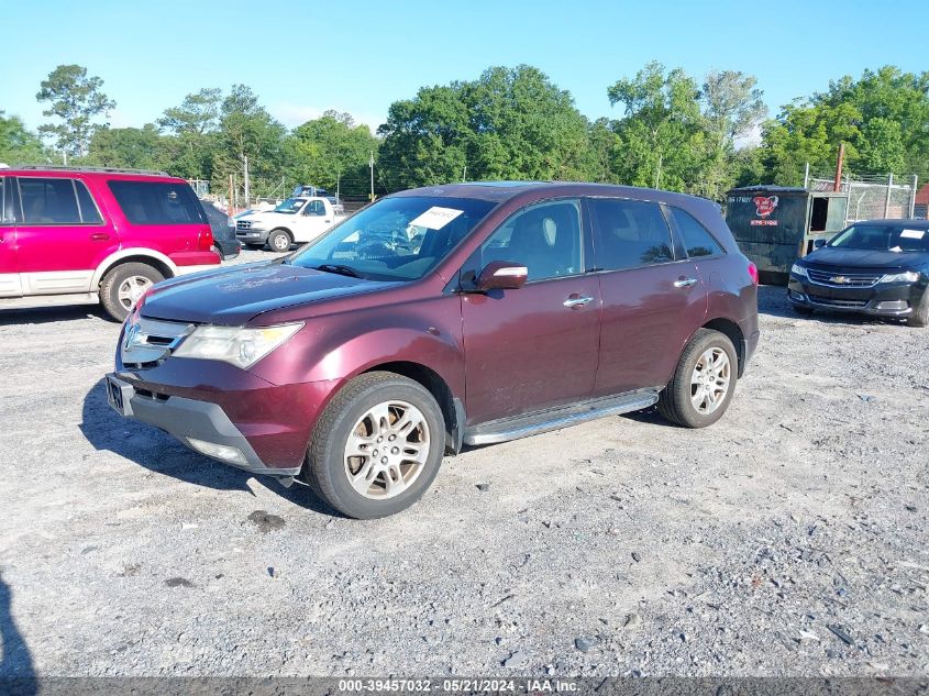 2009 Acura Mdx VIN: 2HNYD28269H518741 Lot: 39457032