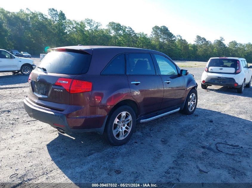 2009 Acura Mdx VIN: 2HNYD28269H518741 Lot: 39457032