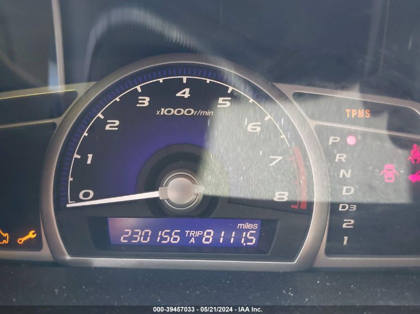 2009 Honda Civic Ex VIN: 1HGFA16809L013600 Lot: 39457033