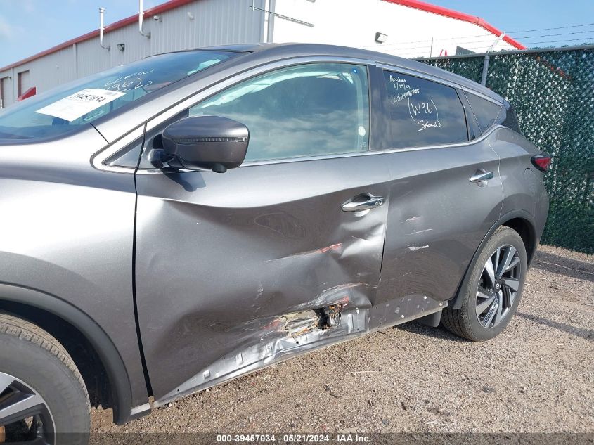 2023 Nissan Murano Sl Fwd VIN: 5N1AZ2CJ1PC123532 Lot: 39457034