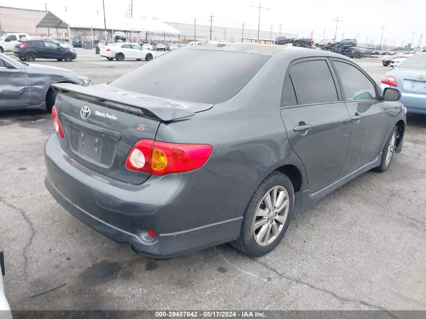 2010 Toyota Corolla S VIN: 2T1BU4EE1AC454564 Lot: 39457042