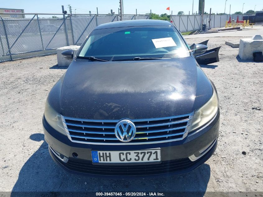 2013 Volkswagen Cc 2.0T Lux VIN: WVWRN7AN5DE502393 Lot: 39457045