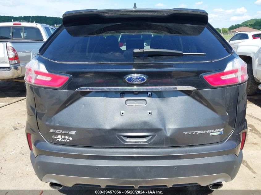 2019 Ford Edge Titanium VIN: 2FMPK4K93KBB62164 Lot: 39457056