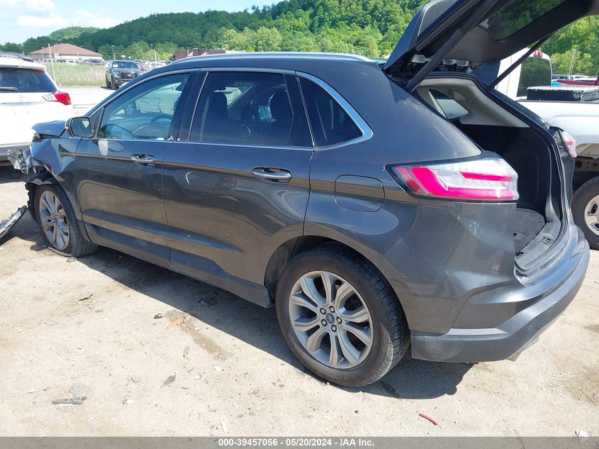 VIN 2FMPK4K93KBB62164 2019 FORD EDGE TITANIUM