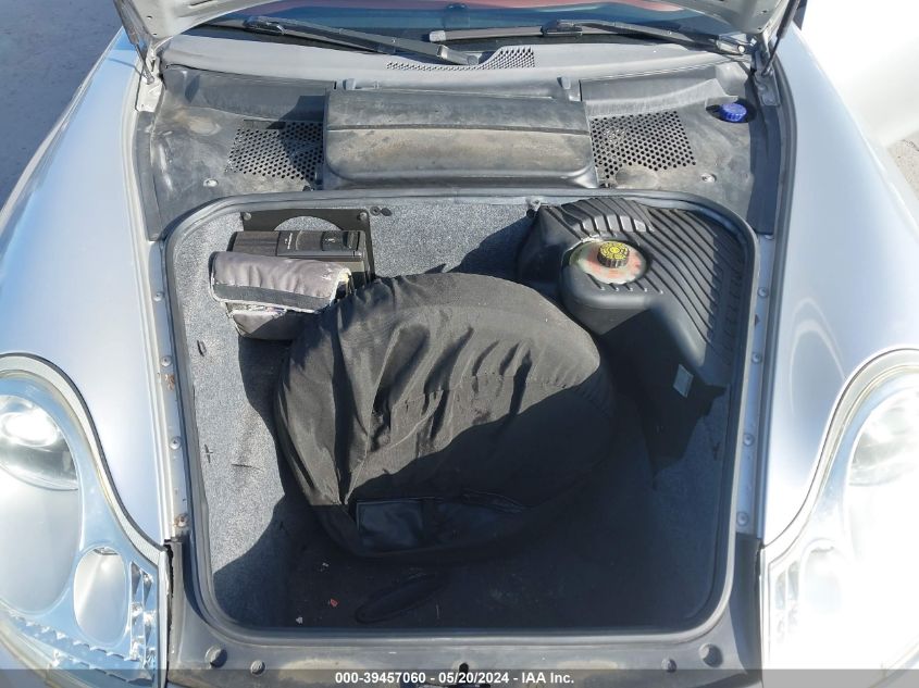 1997 Porsche Boxster VIN: WP0CA2982VS623453 Lot: 39457060