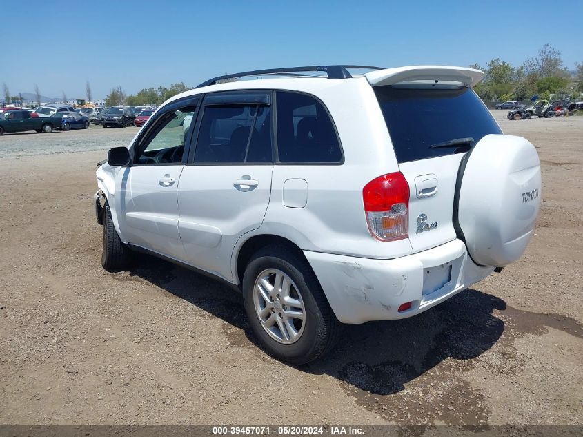 2003 Toyota Rav4 VIN: JTEGH20V630095064 Lot: 39457071