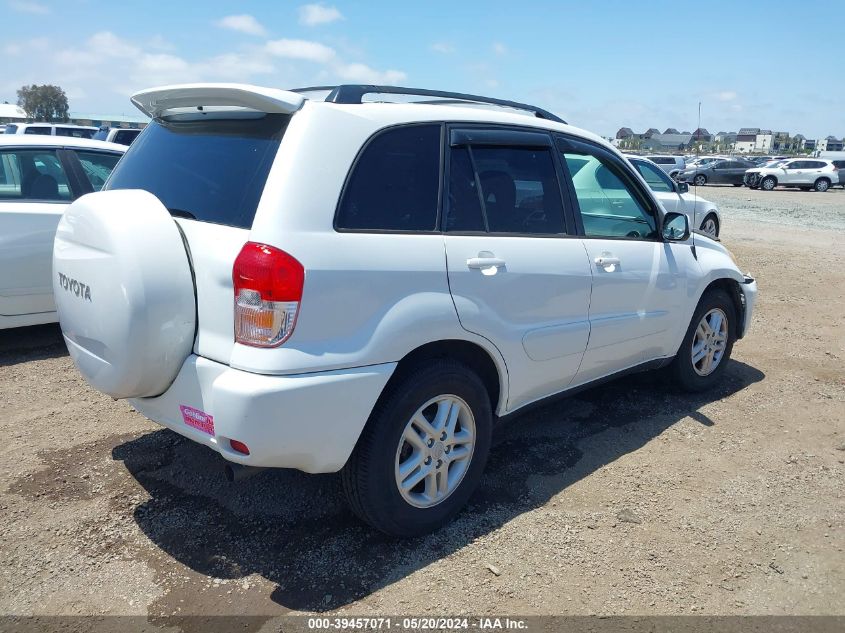 2003 Toyota Rav4 VIN: JTEGH20V630095064 Lot: 39457071