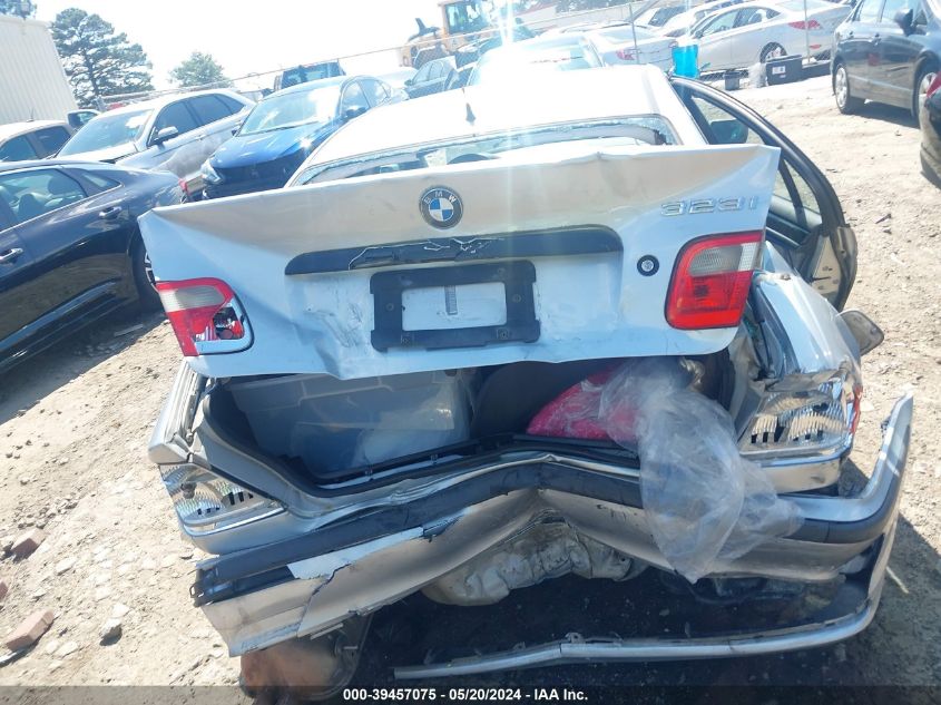 1999 BMW 323I VIN: WBAAM333XXKC62462 Lot: 39457075