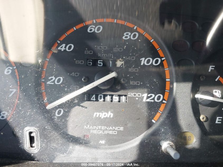 1999 Honda Cr-V Ex VIN: JHLRD1868XC003363 Lot: 39457076