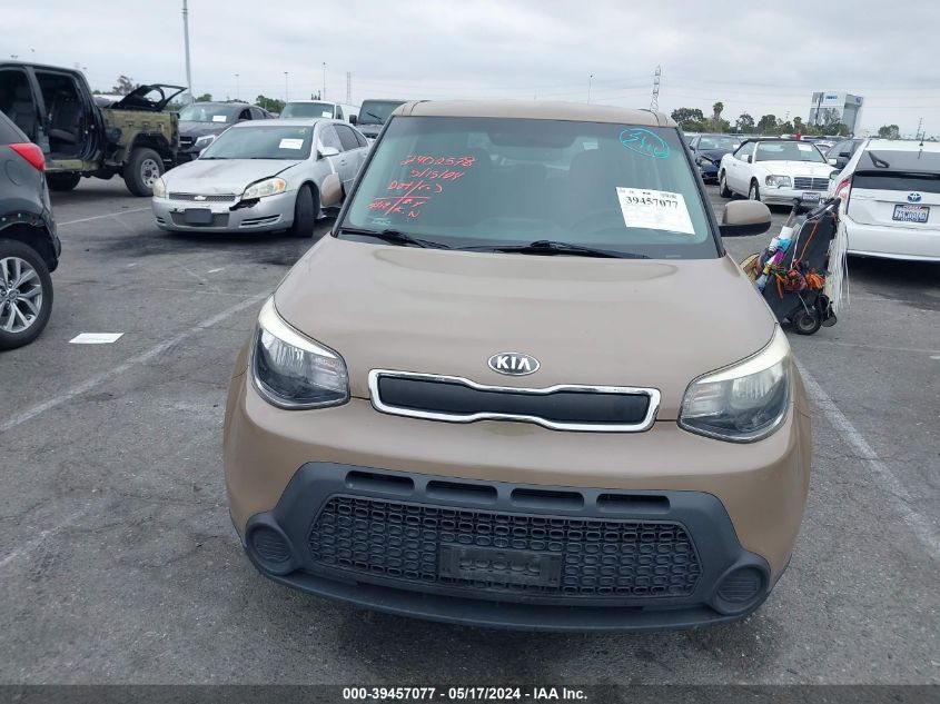 2014 Kia Soul VIN: KNDJN2A22E7106451 Lot: 39457077