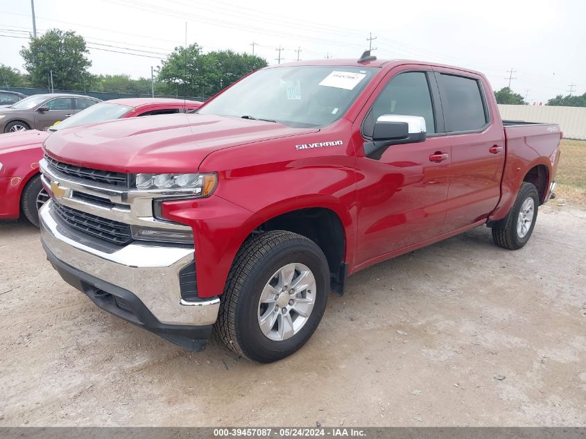 2021 Chevrolet Silverado 1500 4Wd Short Bed Lt VIN: 1GCUYDED1MZ252581 Lot: 39457087