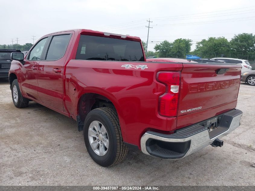 2021 Chevrolet Silverado 1500 4Wd Short Bed Lt VIN: 1GCUYDED1MZ252581 Lot: 39457087