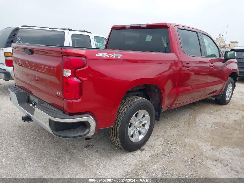 2021 Chevrolet Silverado 1500 4Wd Short Bed Lt VIN: 1GCUYDED1MZ252581 Lot: 39457087