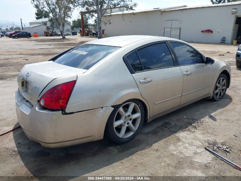 2004 Nissan Maxima 3.5 Sl VIN: 1N4BA41E54C928548 Lot: 39457088