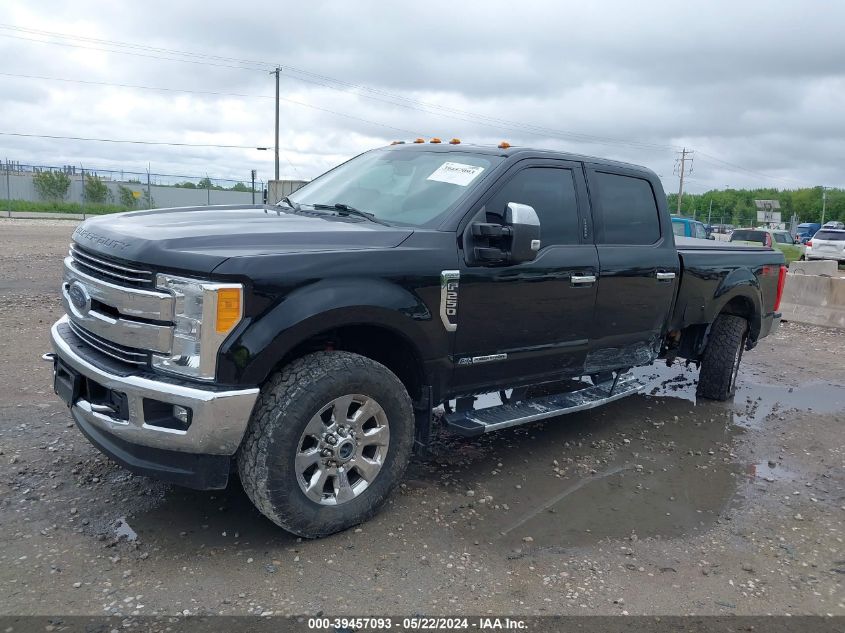 2017 Ford F-250 Lariat VIN: 1FT7W2BT9HEF32796 Lot: 39457093