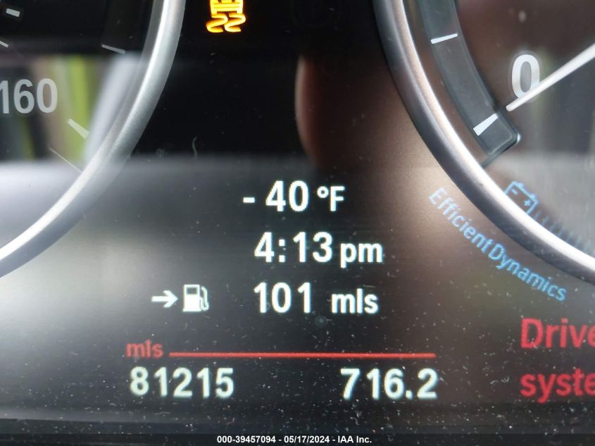 2013 BMW X3 xDrive35I VIN: 5UXWX7C58DL981199 Lot: 39457094