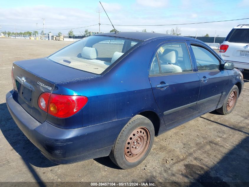 2003 Toyota Corolla Ce VIN: JTDBR32E730003863 Lot: 39457104