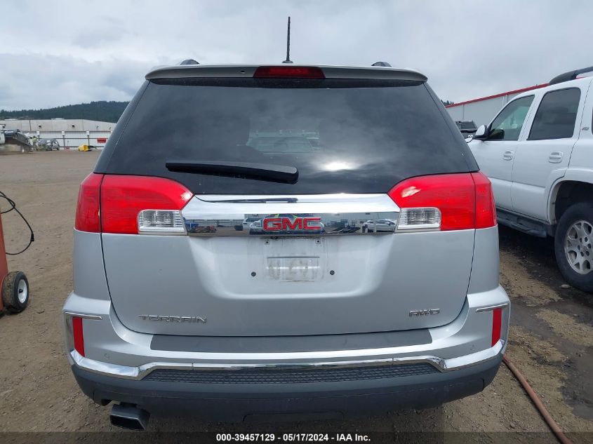 2016 GMC Terrain Slt VIN: 2GKFLUEK6G6151675 Lot: 39457129