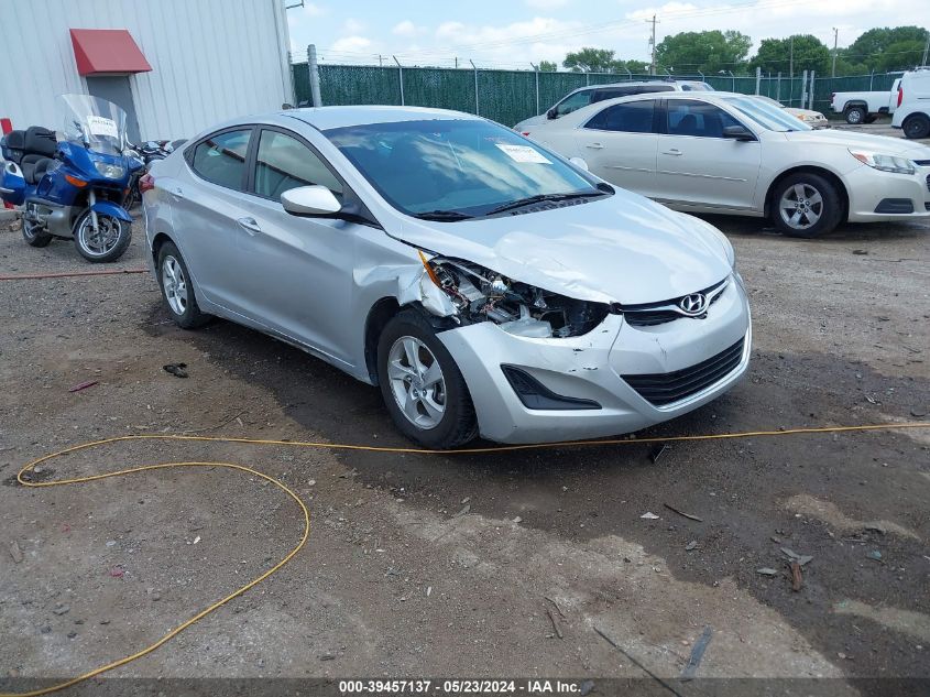 2015 Hyundai Elantra Se VIN: 5NPDH4AE0FH649384 Lot: 39457137