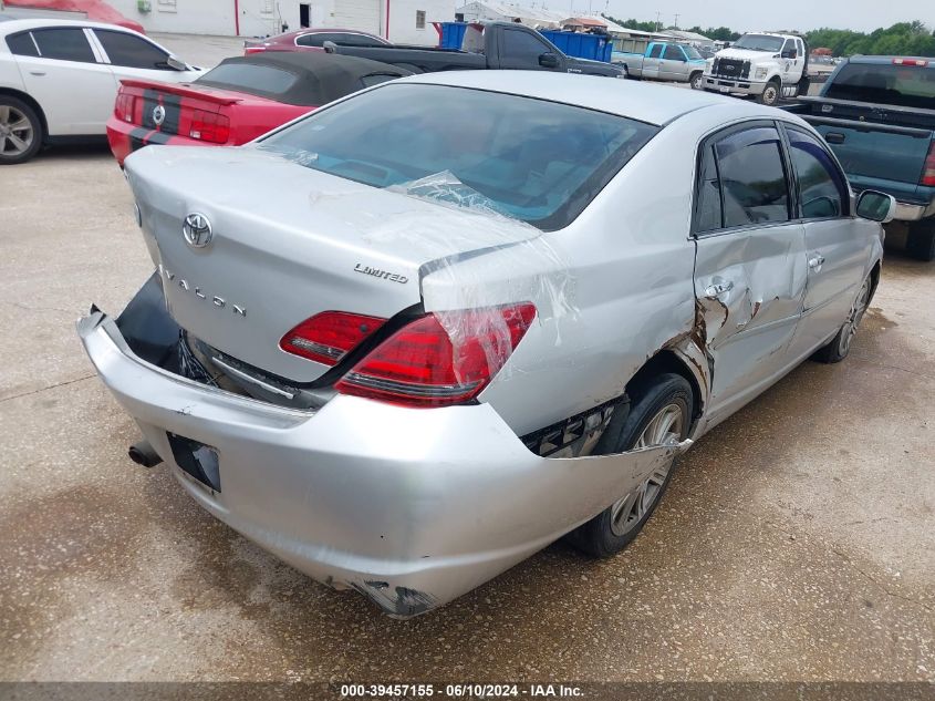 2008 Toyota Avalon Limited VIN: 4T1BK36B88U276052 Lot: 39457155