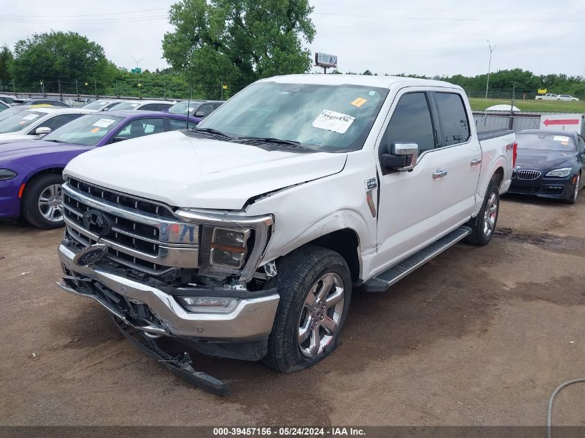 2022 FORD F-150 LARIAT - 1FTFW1E87NKD74260