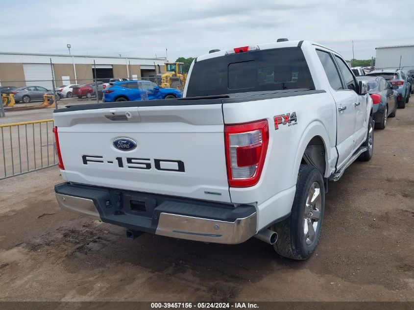 2022 FORD F-150 LARIAT - 1FTFW1E87NKD74260