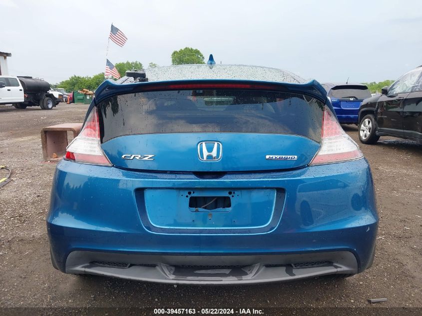 2011 Honda Cr-Z Ex VIN: JHMZF1D65BS000611 Lot: 39457163