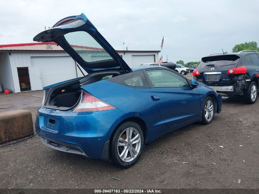 2011 Honda Cr-Z Ex VIN: JHMZF1D65BS000611 Lot: 39457163