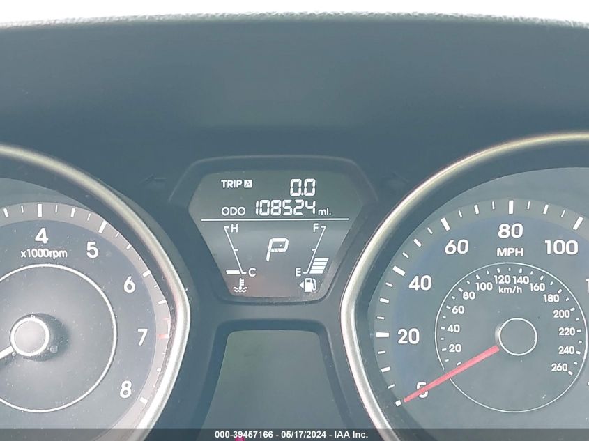 2013 Hyundai Elantra Gls VIN: 5NPDH4AE4DH187151 Lot: 39457166