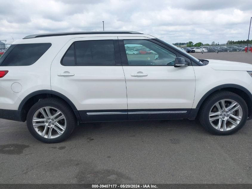 2017 Ford Explorer Xlt VIN: 1FM5K8D8XHGD01744 Lot: 39457177