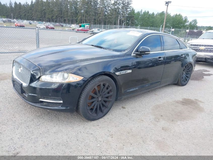 2011 Jaguar Xj Xjl Supercharged VIN: SAJWA2GE7BMV16731 Lot: 39457187