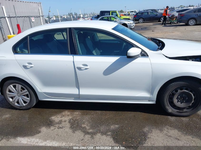 2017 Volkswagen Jetta 1.4T S VIN: 3VW167AJ3HM410297 Lot: 39457205