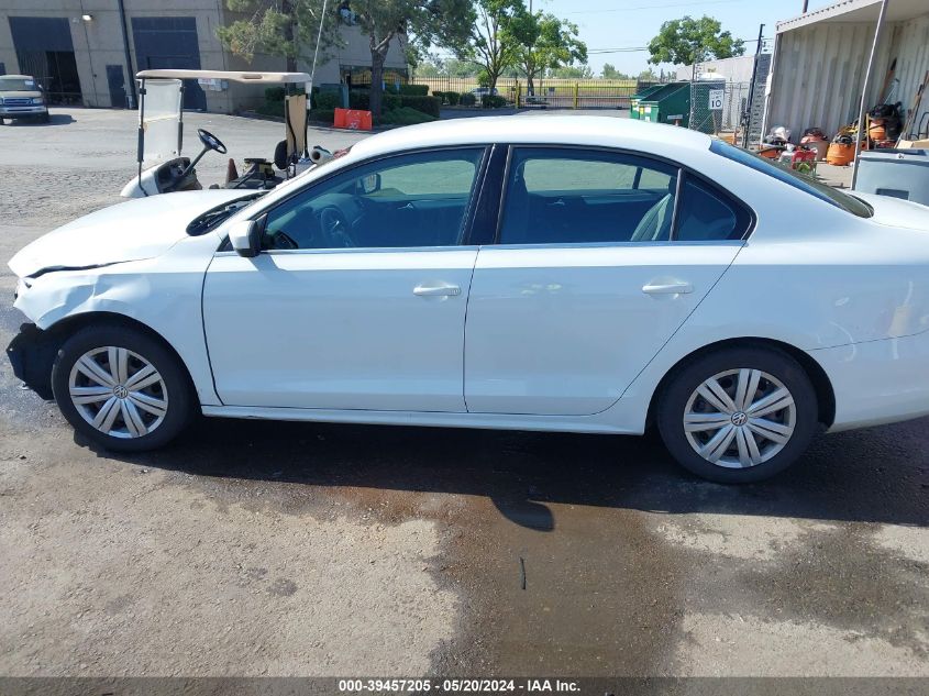 2017 Volkswagen Jetta 1.4T S VIN: 3VW167AJ3HM410297 Lot: 39457205