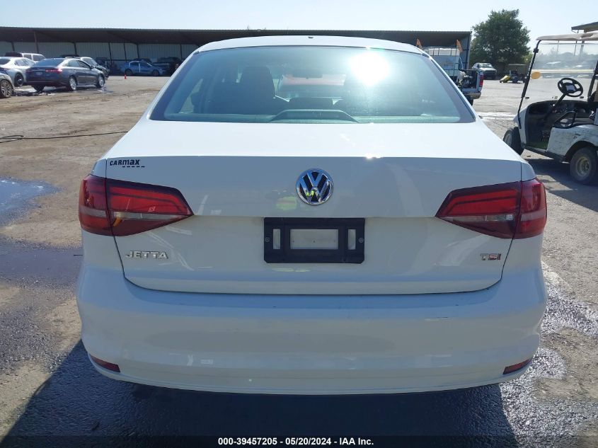 2017 Volkswagen Jetta 1.4T S VIN: 3VW167AJ3HM410297 Lot: 39457205