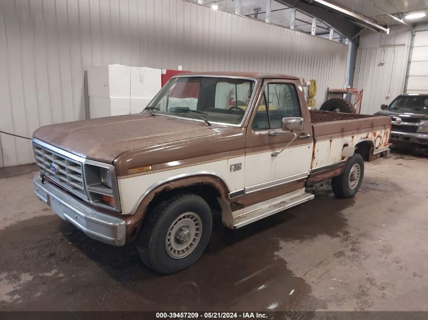 1986 Ford F150 VIN: 1FTCF15Y6GPB24470 Lot: 39457209